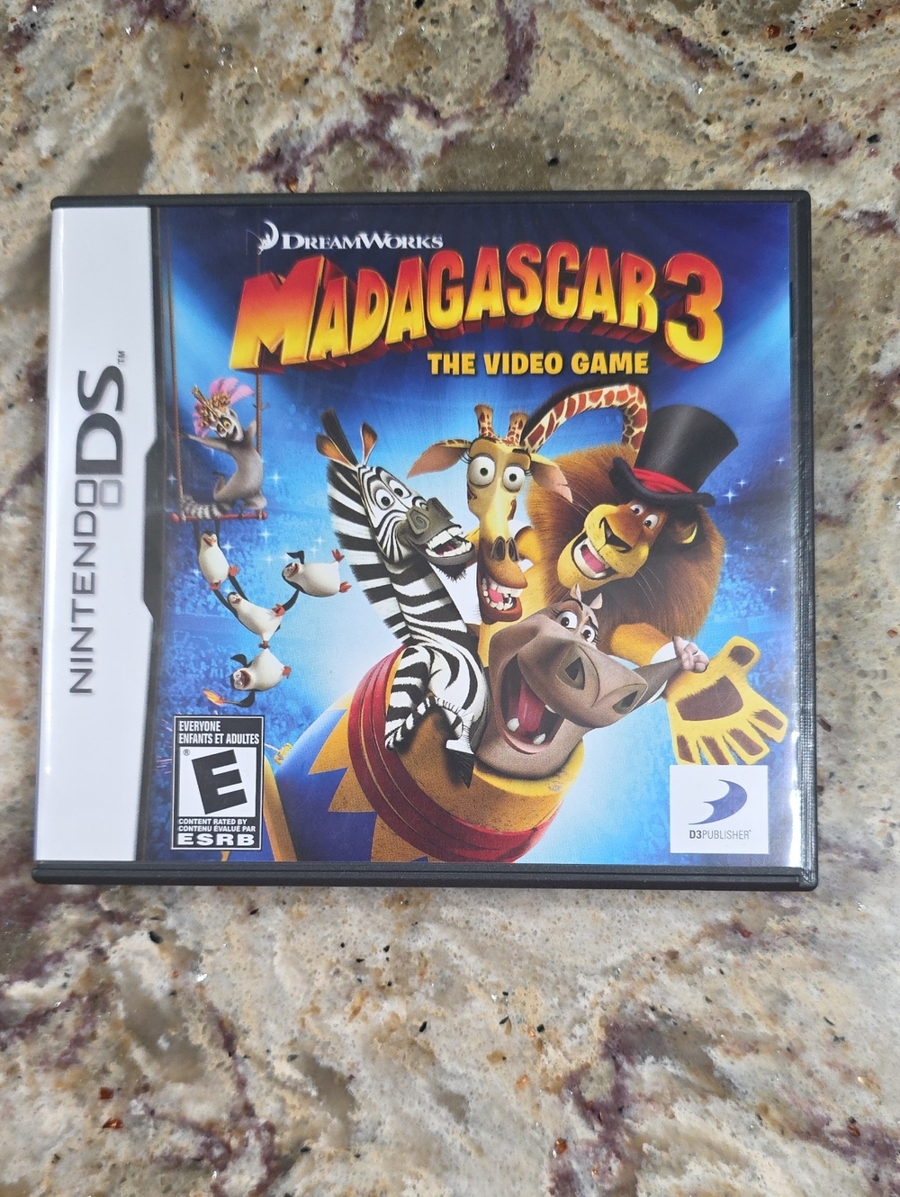Nintendo DS Madagascar 3 Video Game